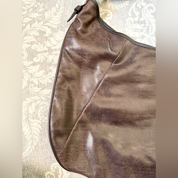 Brown Leather Hobo Purse - Picture 3 of 5